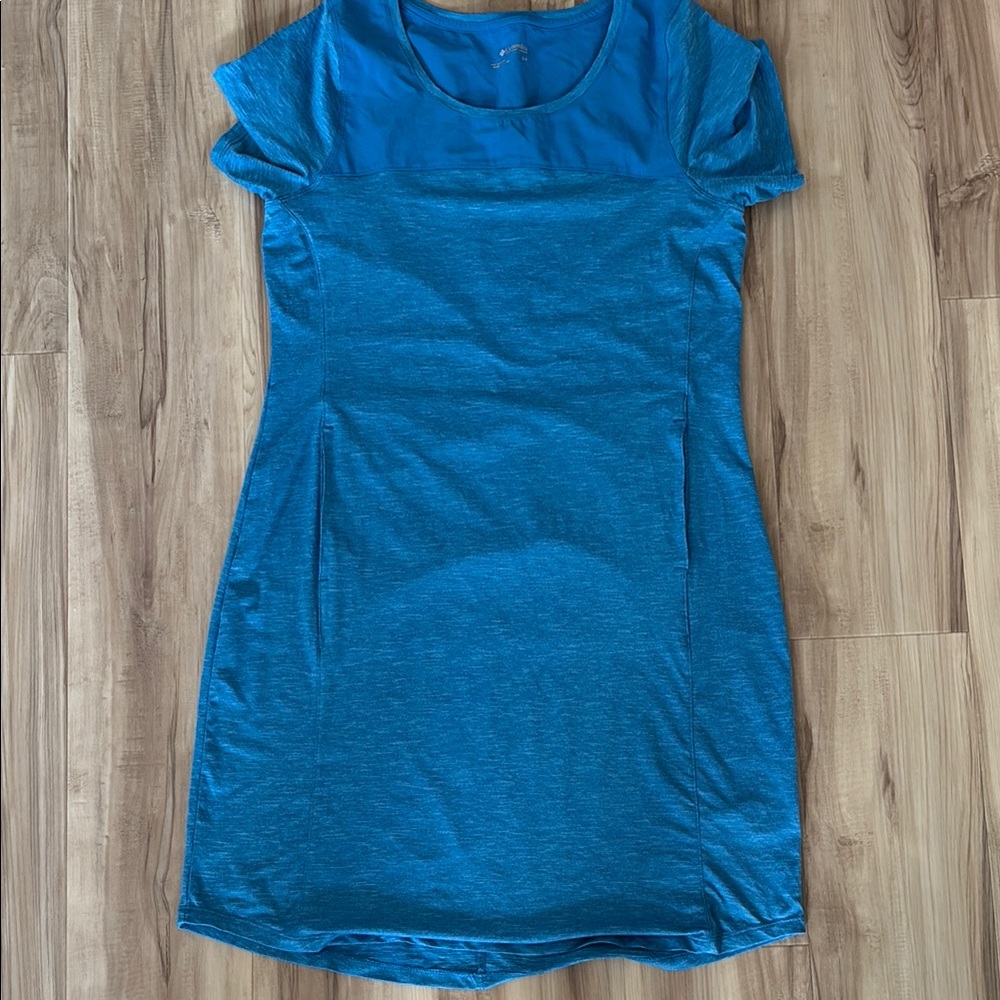Columbia small Blue Women's dress pockets
